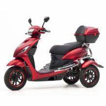 Nipponia Pride Scootmobiel  elektrische driewieler rood 2